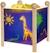 Veilleuse lanterne magique jungle naturel Bleu 1 - vertbaudet enfant 