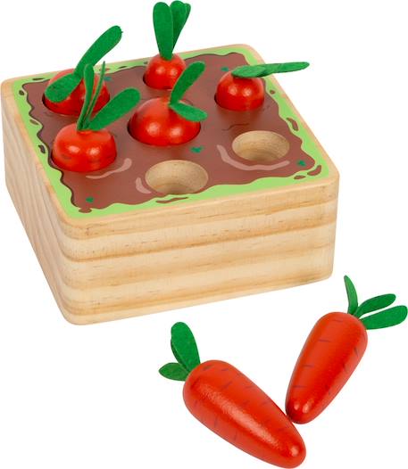 Jeu à enficher carottes Orange 1 - vertbaudet enfant 