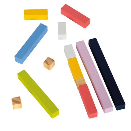 Bâtonnets de calcul avec chiffres Beige 3 - vertbaudet enfant 