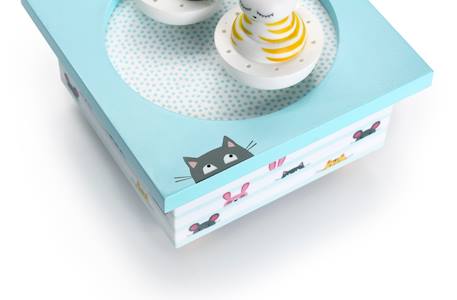 Boite à musique chat & souris Bleu 5 - vertbaudet enfant 