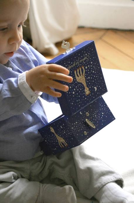 Boite à musique sophie la girafe milky way Bleu 6 - vertbaudet enfant 
