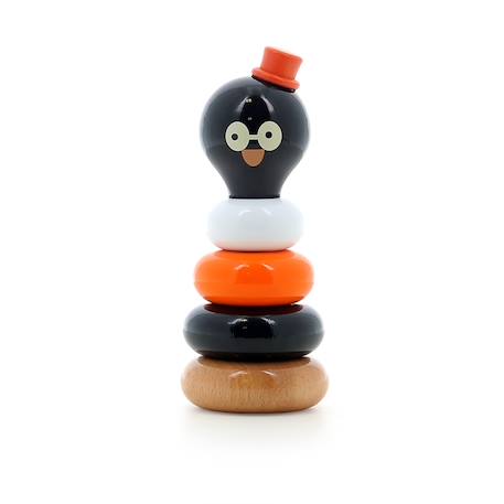 Empilable rené le pingouin Noir 1 - vertbaudet enfant 