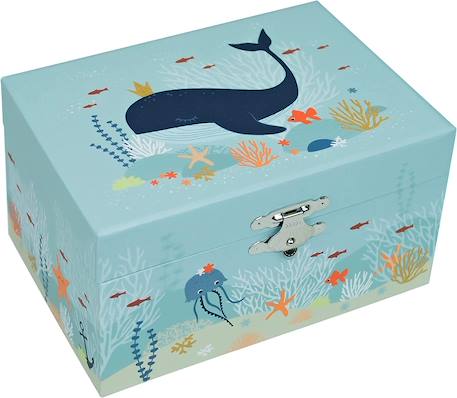 Coffret musical océan Bleu 1 - vertbaudet enfant 