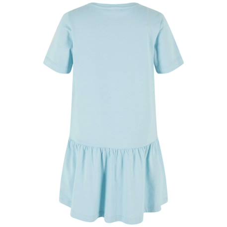 Robe t-shirt en coton peigné de qualité supérieure valance Beige+Bleu océan+Mangue+Rose foncé 4 - vertbaudet enfant 