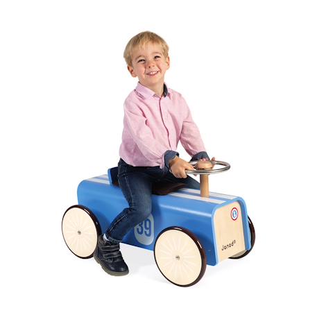Porteur voiture Bleu 5 - vertbaudet enfant 