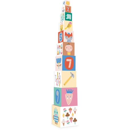 Cubes gigognes suzy ultman Blanc 3 - vertbaudet enfant 