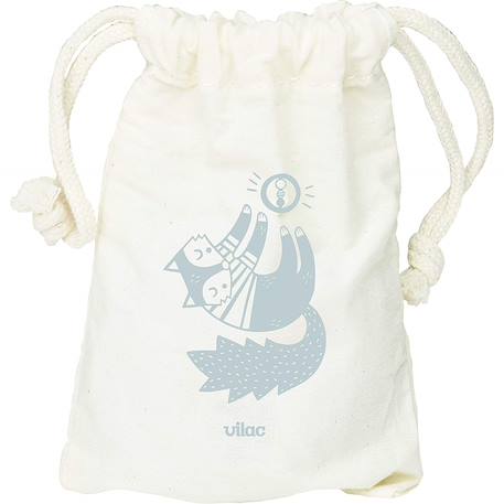 Hochet teddy michelle carlslund Gris 3 - vertbaudet enfant 