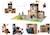 Château fort et catapulte 270 pcs Beige 3 - vertbaudet enfant 