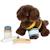 Chien avec sac et kit de soins Gris 5 - vertbaudet enfant 