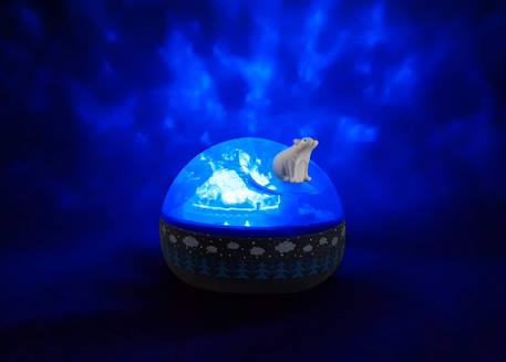Projecteur musical d'aurores boréales ours Bleu 2 - vertbaudet enfant 