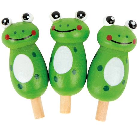 Solitaire grenouille Beige 5 - vertbaudet enfant 