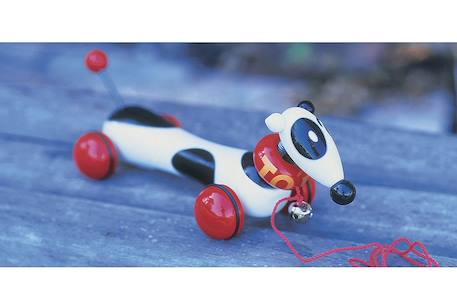 Toby le chien Blanc 2 - vertbaudet enfant 