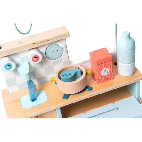 Cuisine d'éveil multi-activités Bleu 3 - vertbaudet enfant 