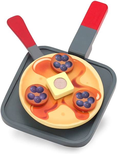 Kit pour pancakes en bois Gris 2 - vertbaudet enfant 