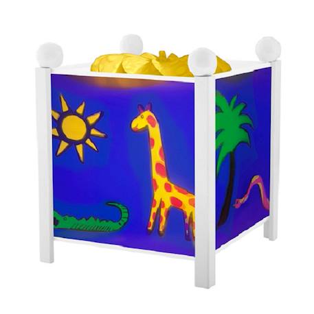 Veilleuse lanterne magique jungle Bleu 1 - vertbaudet enfant 