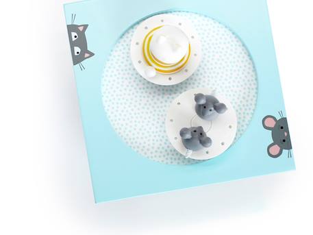 Boite à musique chat & souris Bleu 3 - vertbaudet enfant 