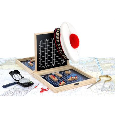 Bataille navale marine nationale Bleu 3 - vertbaudet enfant 