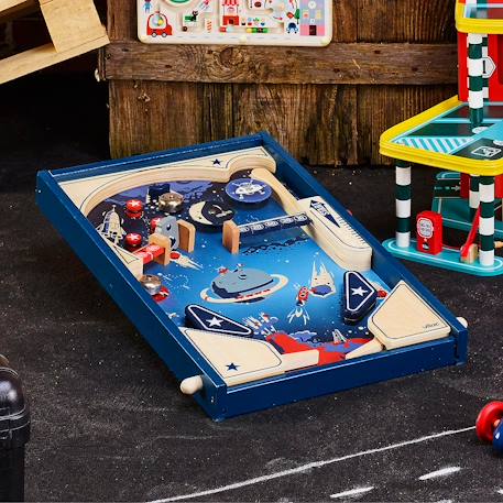 Flipper en bois de l'espace Bleu 6 - vertbaudet enfant 