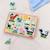 Puzzle sonore animaux de la ferme Rouge 5 - vertbaudet enfant 