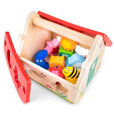Maison des formes Rouge 3 - vertbaudet enfant 