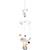 Mini mobile circus m. Carlslund Blanc 2 - vertbaudet enfant 