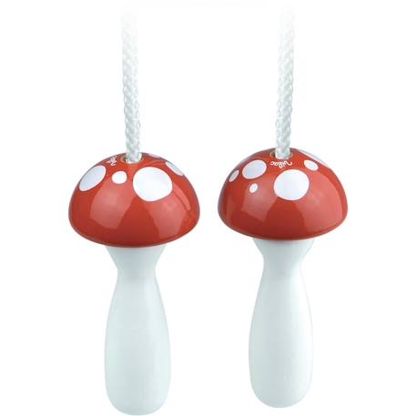 Corde à sauter champignon Blanc 2 - vertbaudet enfant 