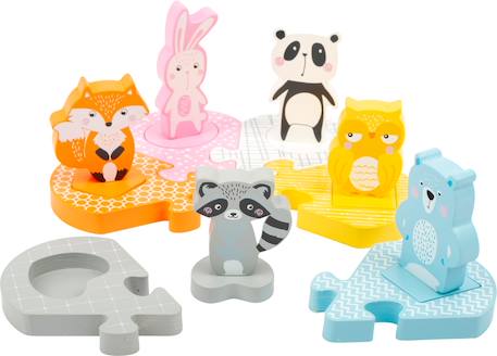 Puzzle à encastrer pastel Beige 2 - vertbaudet enfant 