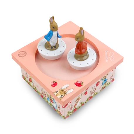 Boite à musique peter rabbit fraises Rose 4 - vertbaudet enfant 