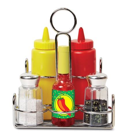 Ensemble de condiments Rouge 1 - vertbaudet enfant 