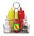 Ensemble de condiments Rouge 1 - vertbaudet enfant 