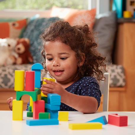 100 blocs en bois Vert 2 - vertbaudet enfant 