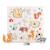 Encastrement en bois animaux de la forêt Beige 1 - vertbaudet enfant 