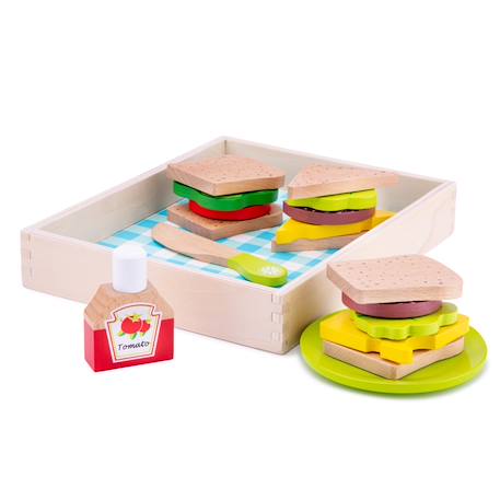 Set de sandwich à préparer Beige 2 - vertbaudet enfant 