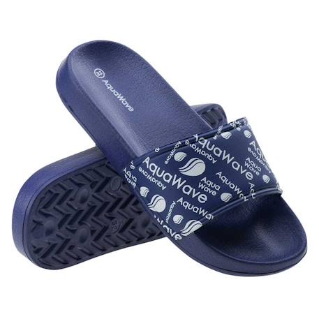 Claquettes synthétique miri Bleu marine / blanc 5 - vertbaudet enfant 