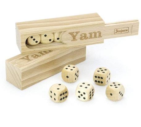 Coffret en bois yam Beige 1 - vertbaudet enfant 