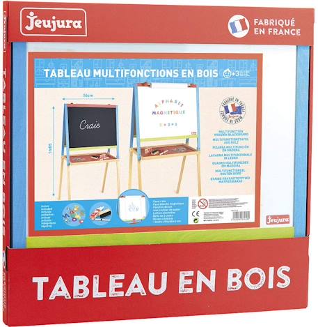Tableau multifonctions en bois Noir 4 - vertbaudet enfant 