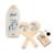 Jokari bois massif en sac coton Beige 1 - vertbaudet enfant 