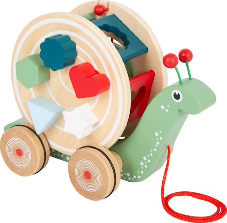 Escargot à tirer et à encastrer Beige 1 - vertbaudet enfant 
