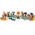 Blocs de construction en bois dino Beige 1 - vertbaudet enfant 