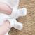 Chaussons bébé avec broderie papi d'amour Blanc+Gris+Sable 2 - vertbaudet enfant 