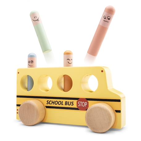 Pop-up bus scolaire Jaune 2 - vertbaudet enfant 