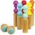 Jeu de quilles retro Beige 1 - vertbaudet enfant 