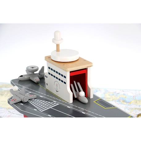 Porte-avions marine nationale Gris 3 - vertbaudet enfant 