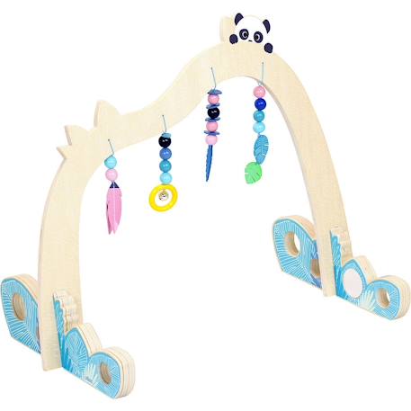 Portique d'éveil sous la canopée Beige 1 - vertbaudet enfant 