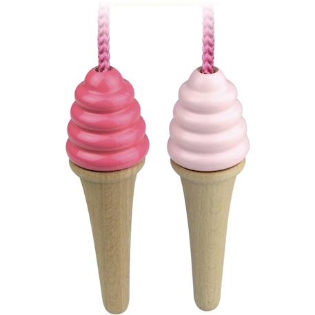 Corde à sauter crème glacée Rose 1 - vertbaudet enfant 