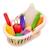 Panier de légumes Beige 1 - vertbaudet enfant 