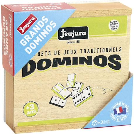 Jeu de grands dominos Beige 2 - vertbaudet enfant 