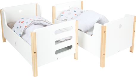 Lit de poupée à étages little button Beige 4 - vertbaudet enfant 