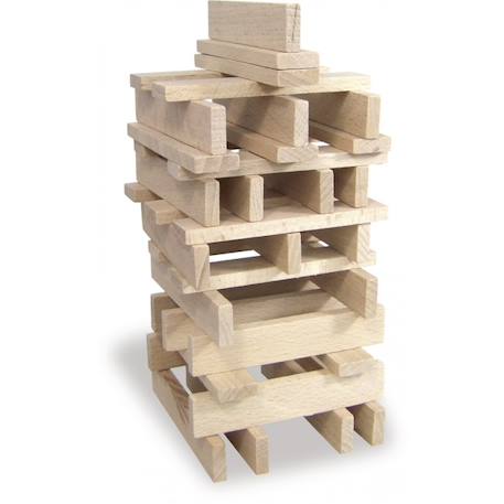Batibloc classic 100 planchettes Beige 2 - vertbaudet enfant 