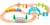 Chemin de fer en bois grand voyage Beige 1 - vertbaudet enfant 